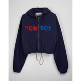 HOODIE COURT RUSH BLEU MARINE