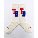 VARSITY IVORY SOCKS