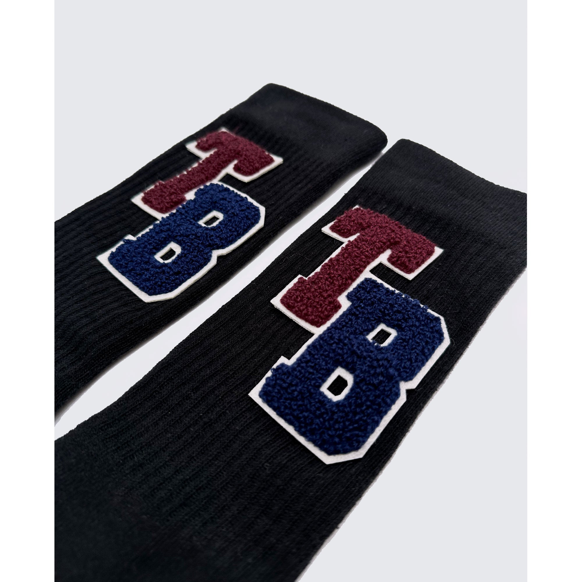 VARSITY BLACK SOCKS