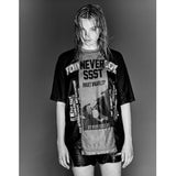 HANDCRAFTED TEE - BLACK/GREY