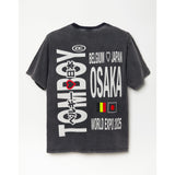 TSHIRT NOIR DÉLAVÉ