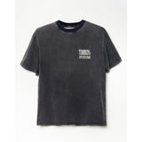 TSHIRT NOIR DÉLAVÉ