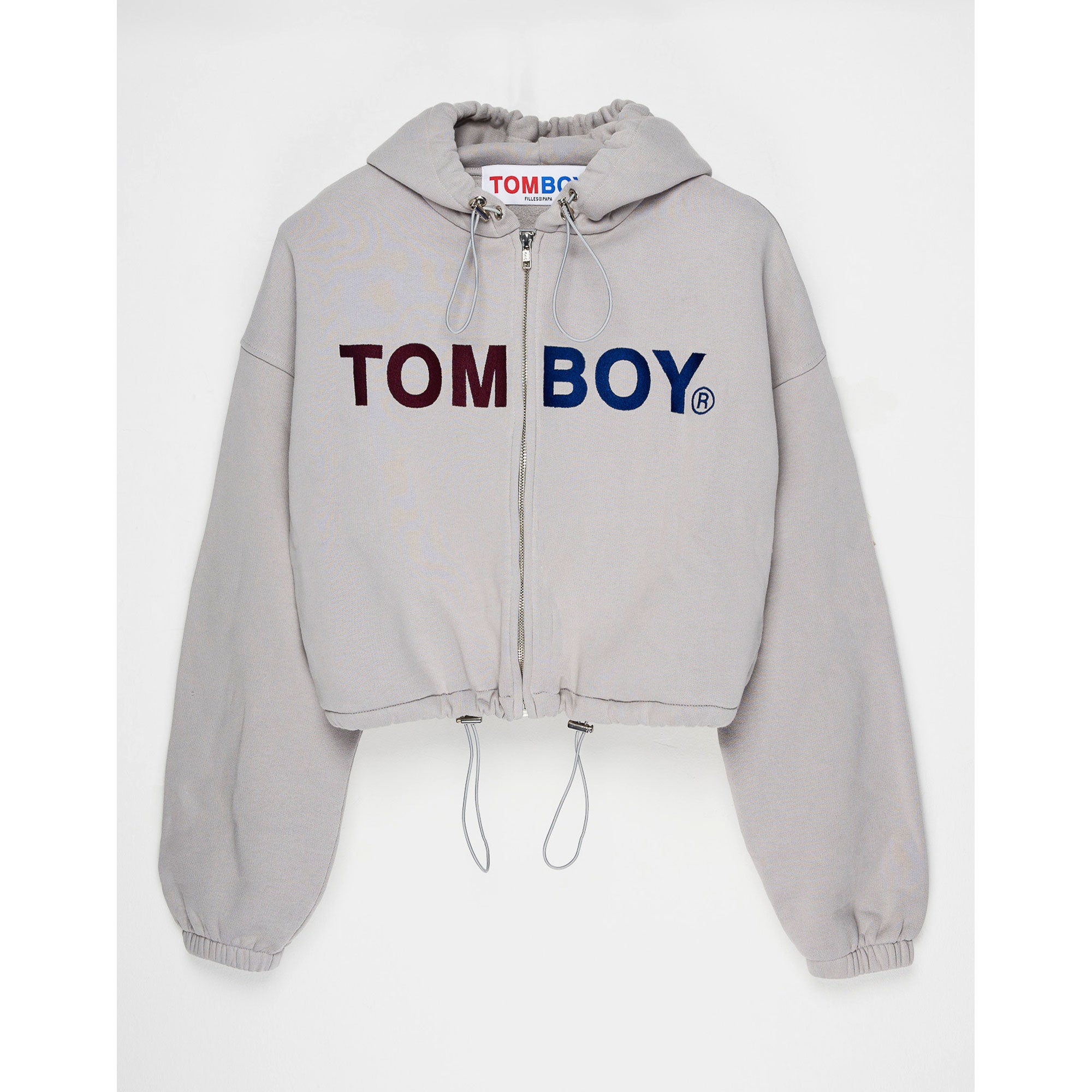 HOODIE COURT RUSH GRIS