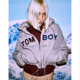 HOODIE COURT RUSH BLEU MARINE