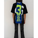 HANDCRAFTED TEE - NOIR/BLEU