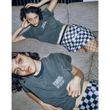 TSHIRT NOIR DÉLAVÉ